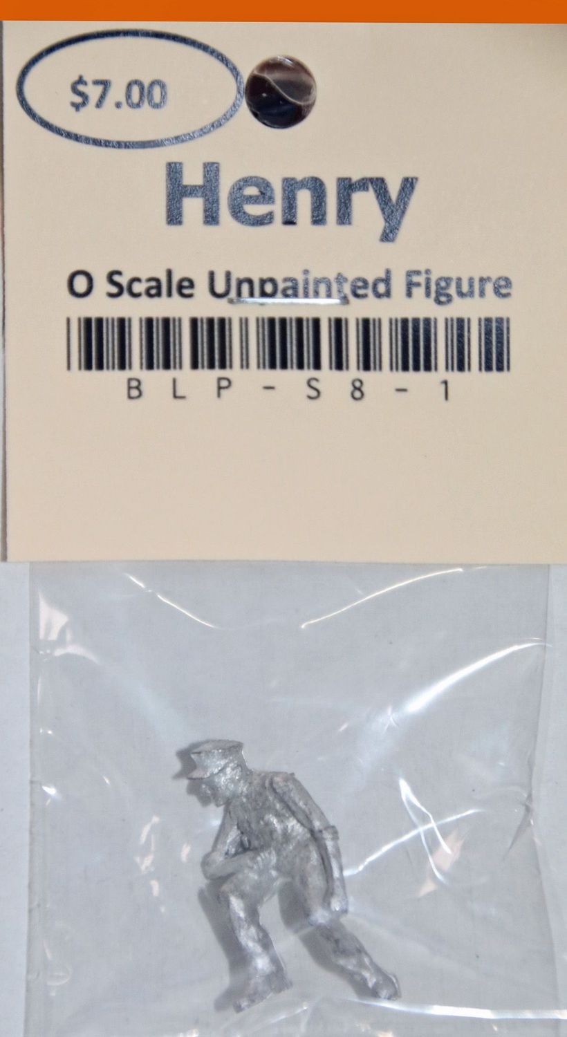 BLP-S8-1 - Henry Unpainted Figure