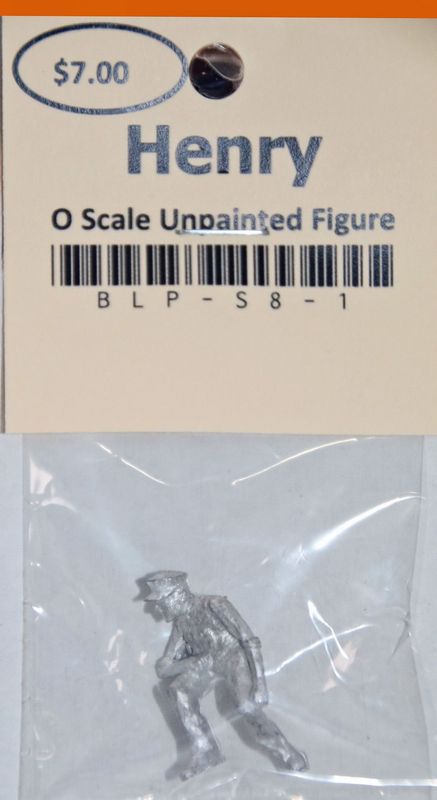 BLP-S8-1 - Henry Unpainted Figure