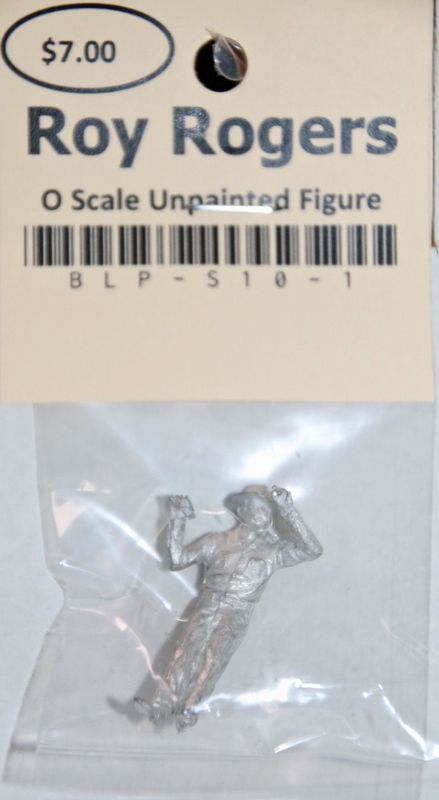 BLP-S10 -1 - Roy Rogers Unpainted Figure
