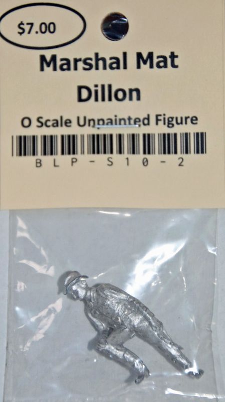 BLP-S10 -2 - Marshal Mat Dillon Unpainted Figure