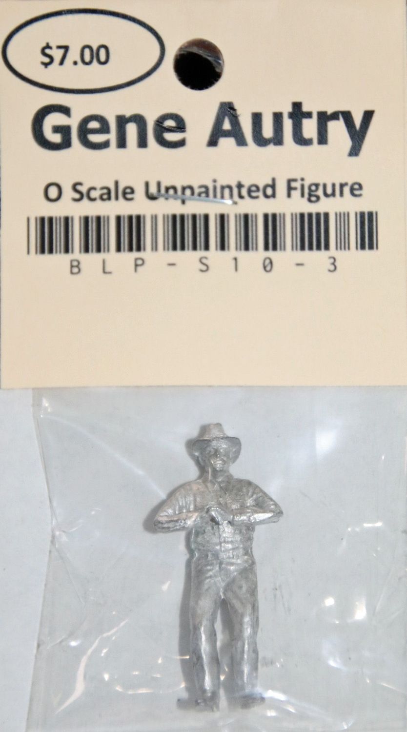 BLP-S10 -3 - Gene Autry Unpainted Figure