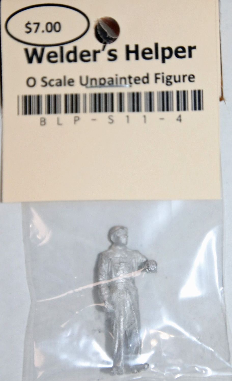 BLP-S11-4 - Welder's Helper Unpainted Figure