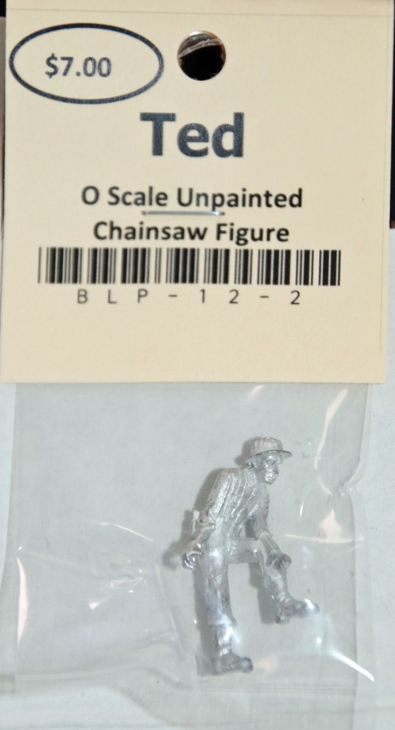 BLP-S12-2 - Ted (chainsaw) Unpainted Figure