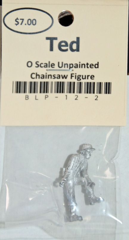 BLP-S12-2 - Ted (chainsaw) Unpainted Figure