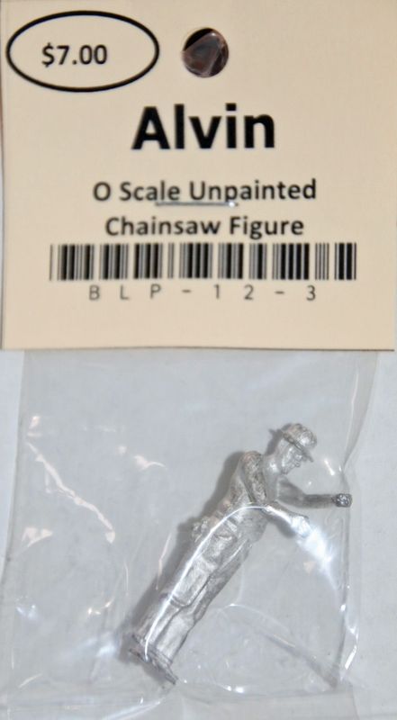 BLP-S12-3 - Alvin (chainsaw) Unpainted Figure