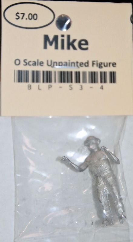 BLP-S3-4 - Mike Unpainted Figure
