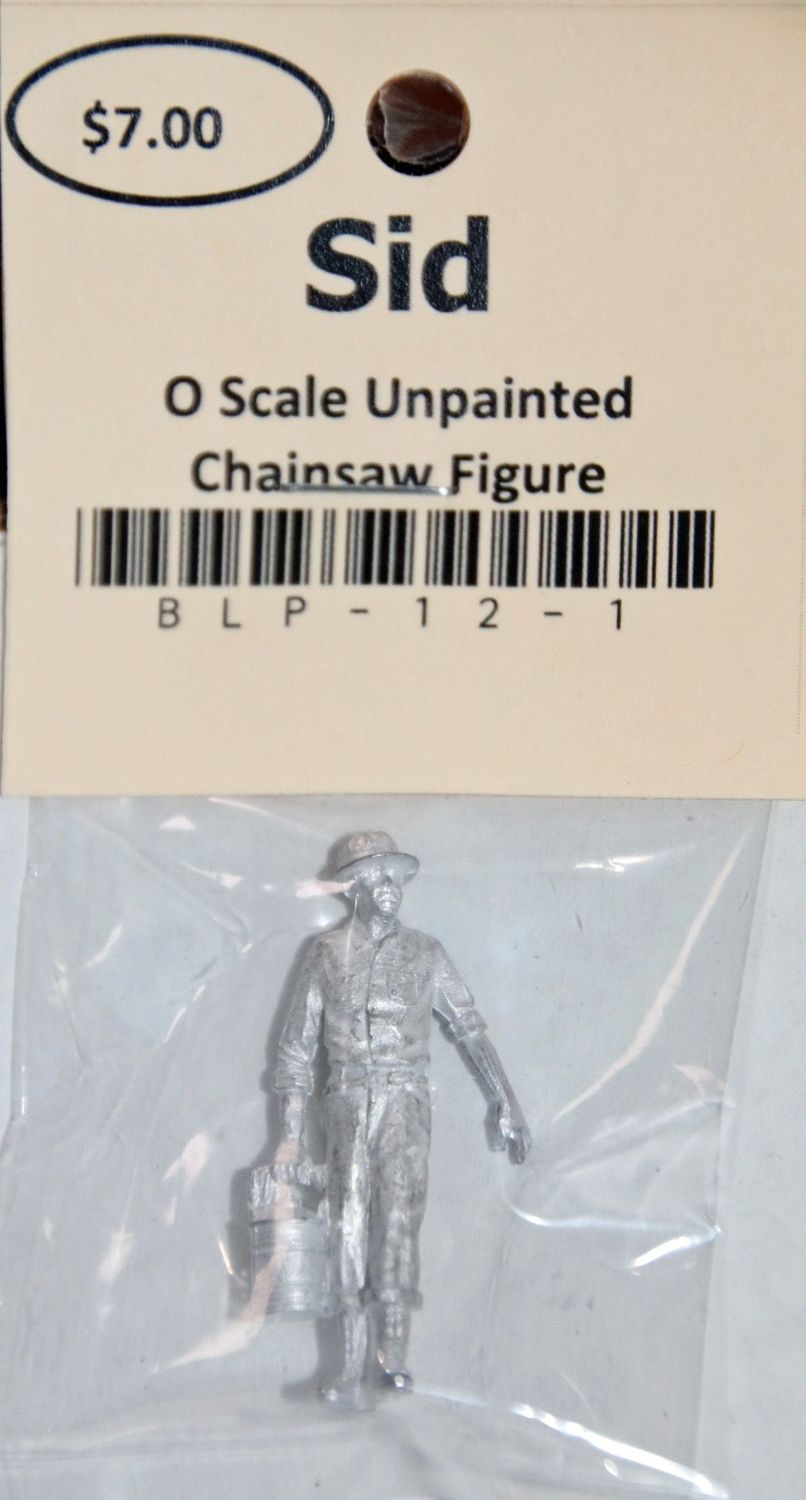 BLP-S12-1 - Sid (chainsaw) Unpainted Figure