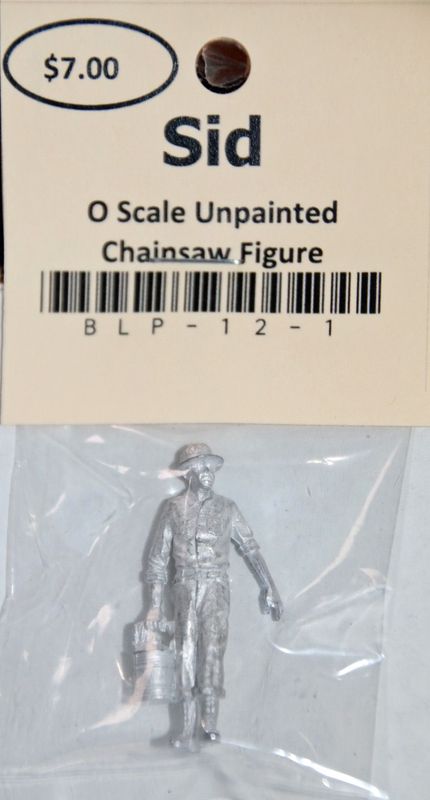 BLP-S12-1 - Sid (chainsaw) Unpainted Figure