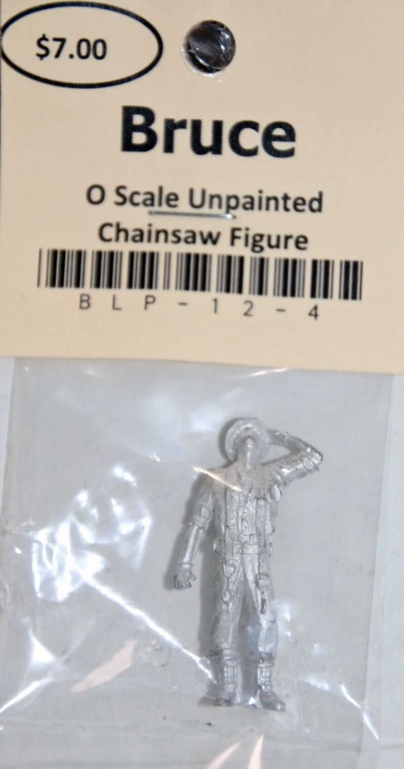 BLP-S12-4 - Bruce (chainsaw) Unpainted Figure