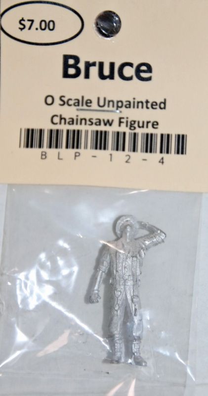 BLP-S12-4 - Bruce (chainsaw) Unpainted Figure