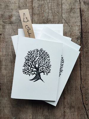 Calepin de notes - Arbre d&#39;Hiver