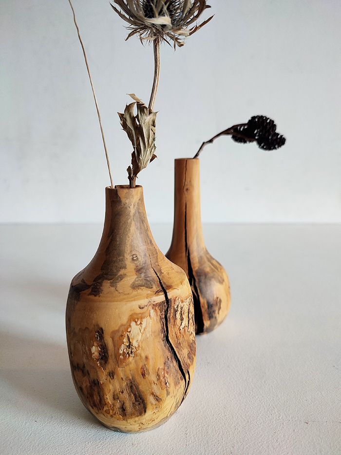 Duo de Vases Buis