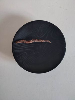 Plateau Frêne oxydé suturé