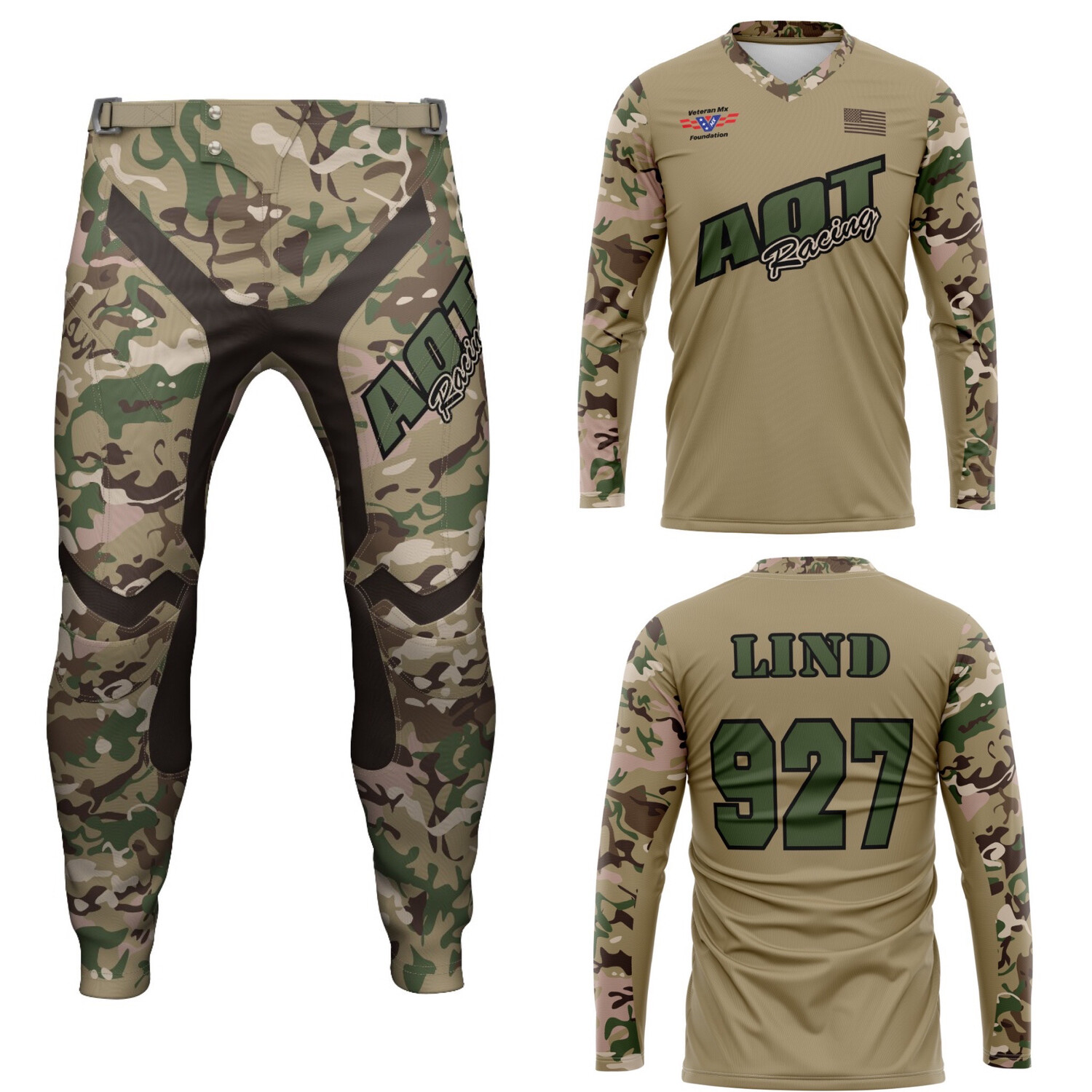 OC Camo BMX kit