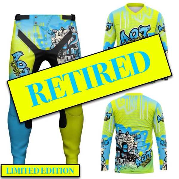 LIMITED Yellow Graffiti Moto Kit