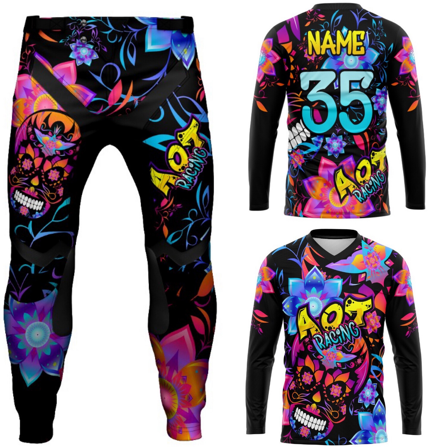 Sugar Skulls Moto Kit