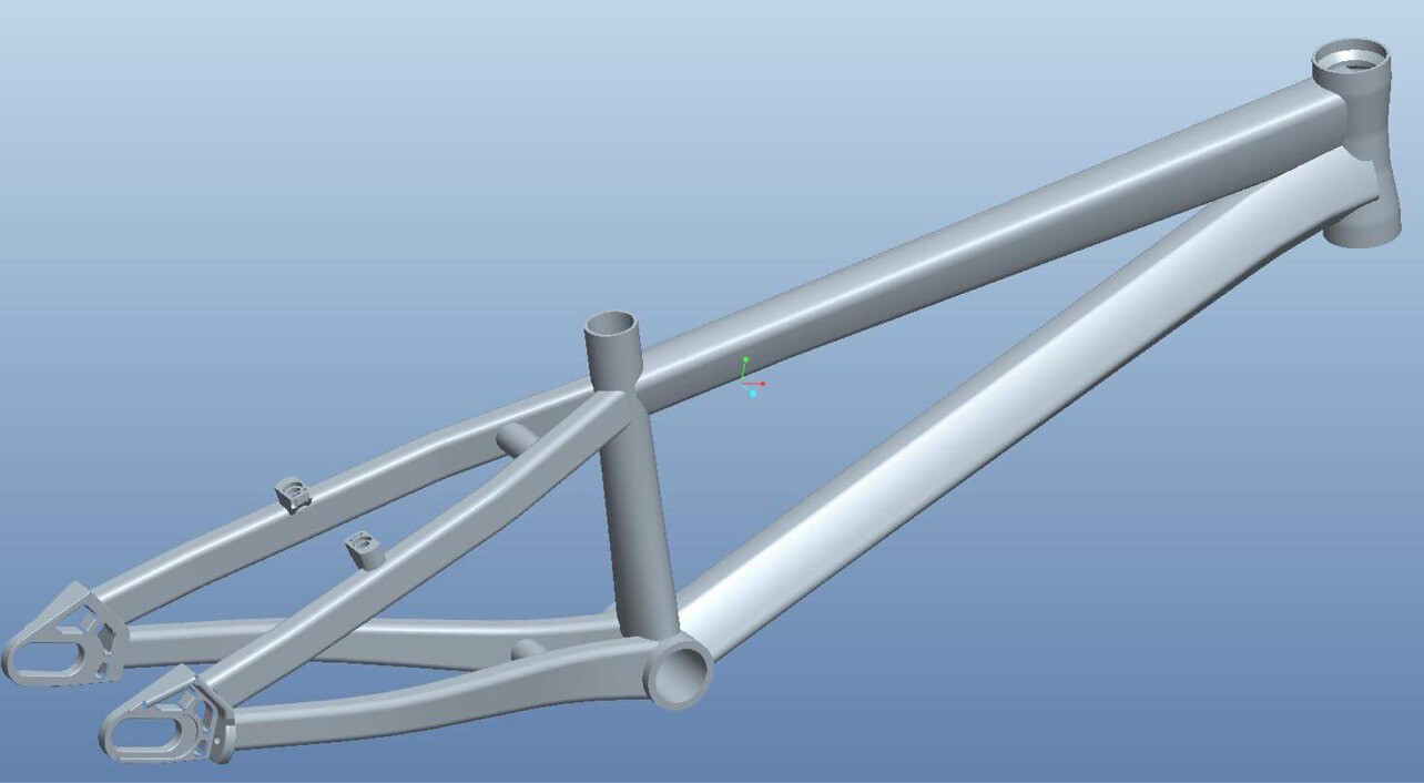 AOT Race BMX Frame (cruiser)