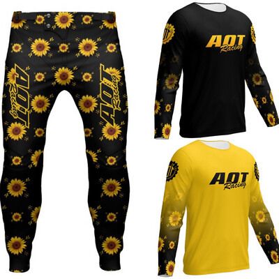 Youth Sunflower Moto Kit- in stock Y18/YXXS