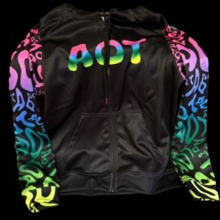 Zip Up Jersey Hoodies