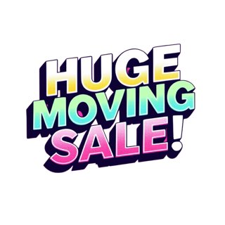 MOVING SALE