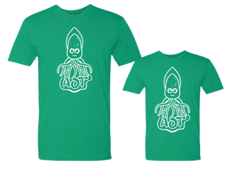 Adult Squid Tee- in stock