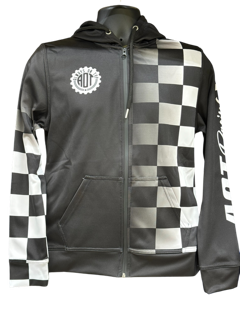 King Me Zip Up Jersey Hoodie- in stock