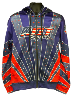 Team USA Zip Up Jersey Hoodie- in stock