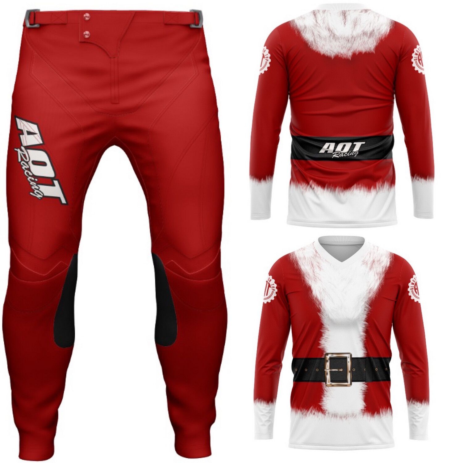 Youth Santa MOTO kit- In Stock Y22/YM