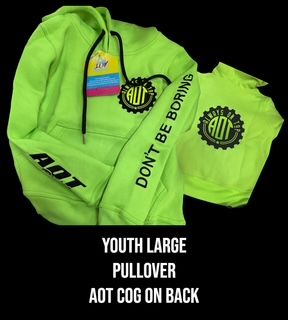 AOT Cog Pullover Hoodie- YS
