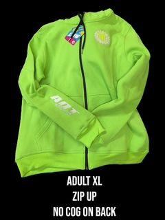 AOT Cog  ZIP UP Hoodie- X-Large