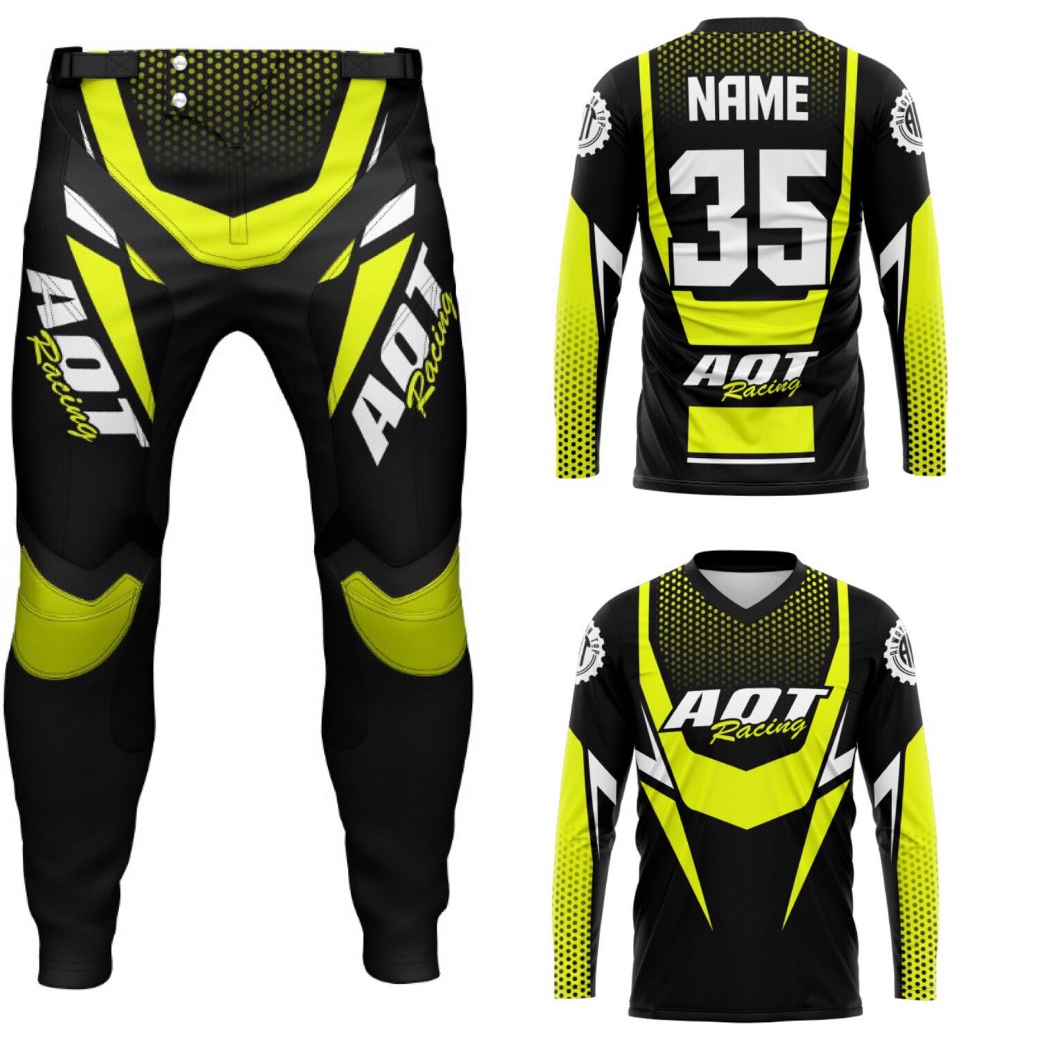 Factory Black/Flo Yellow- YM/Y24