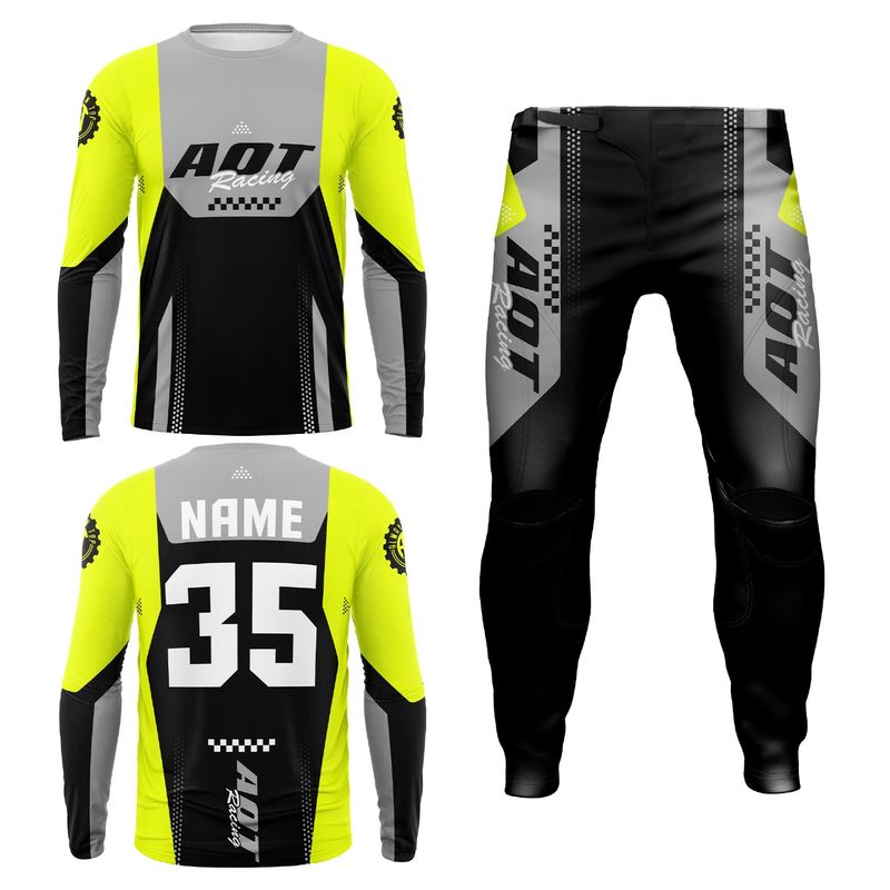 Limited Singe Flo Yellow/ Gray /Black- YXL/Y30