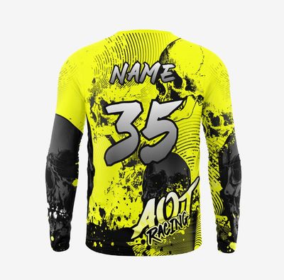 Limited Skulls Flo Yellow- XL/ 32