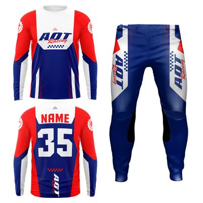 Singe Red/White/Blue MX Kit