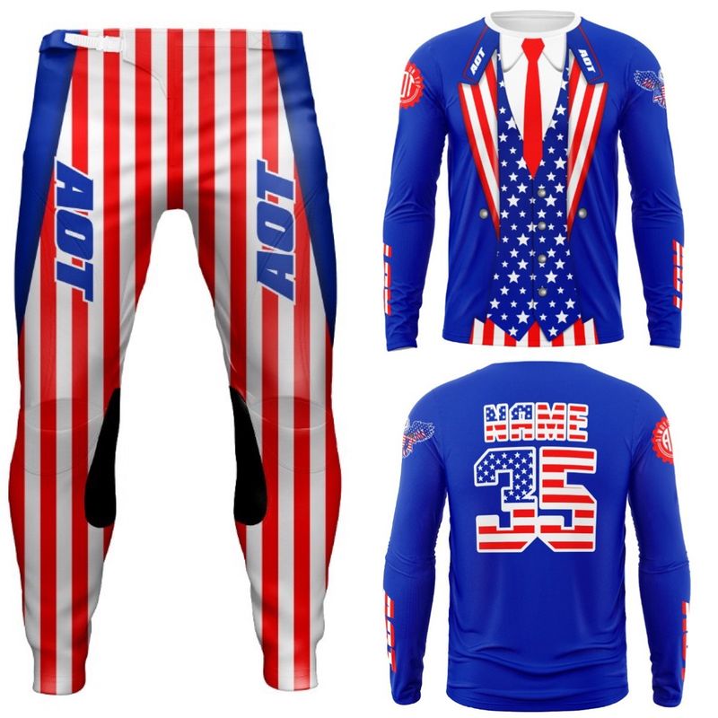 Patriotic Suit BMX Kit