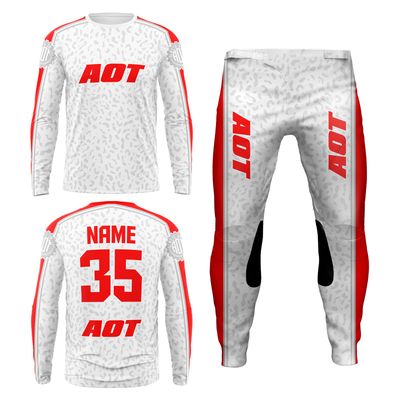 Wild Side- White Leopard MX Kit
