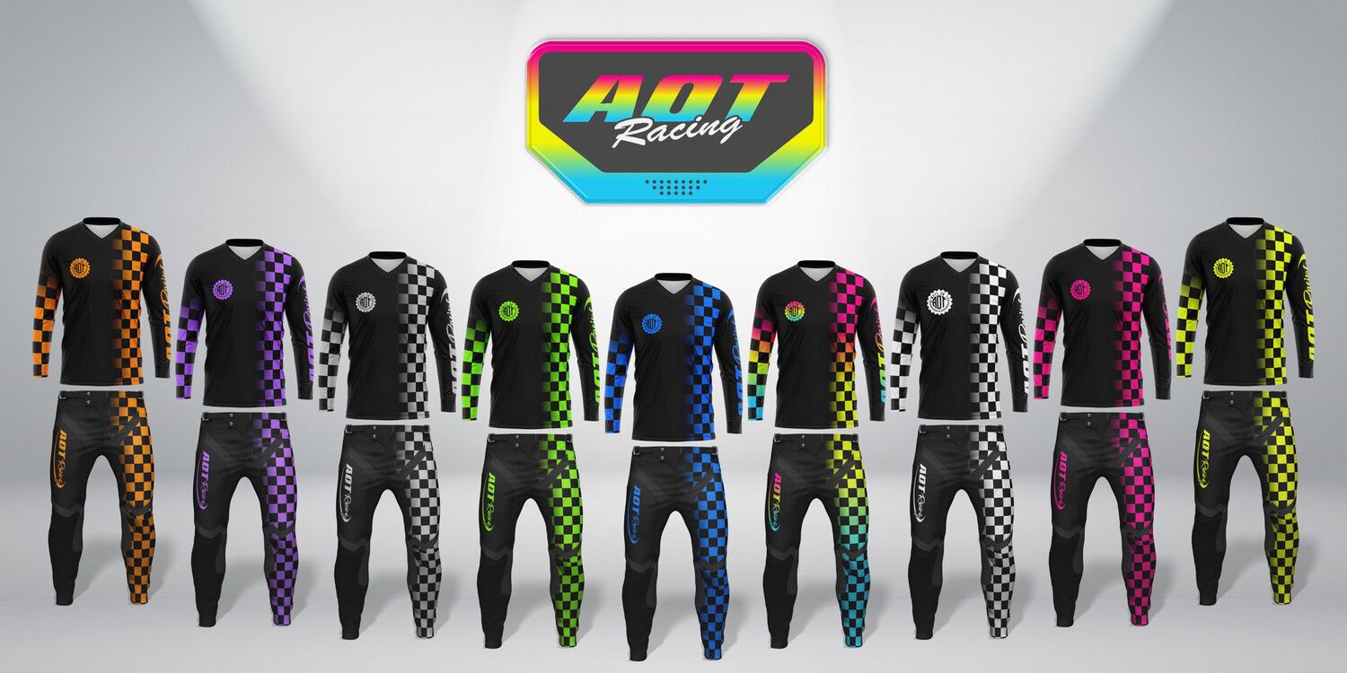 Finish Line Black/White- YXL/Y30