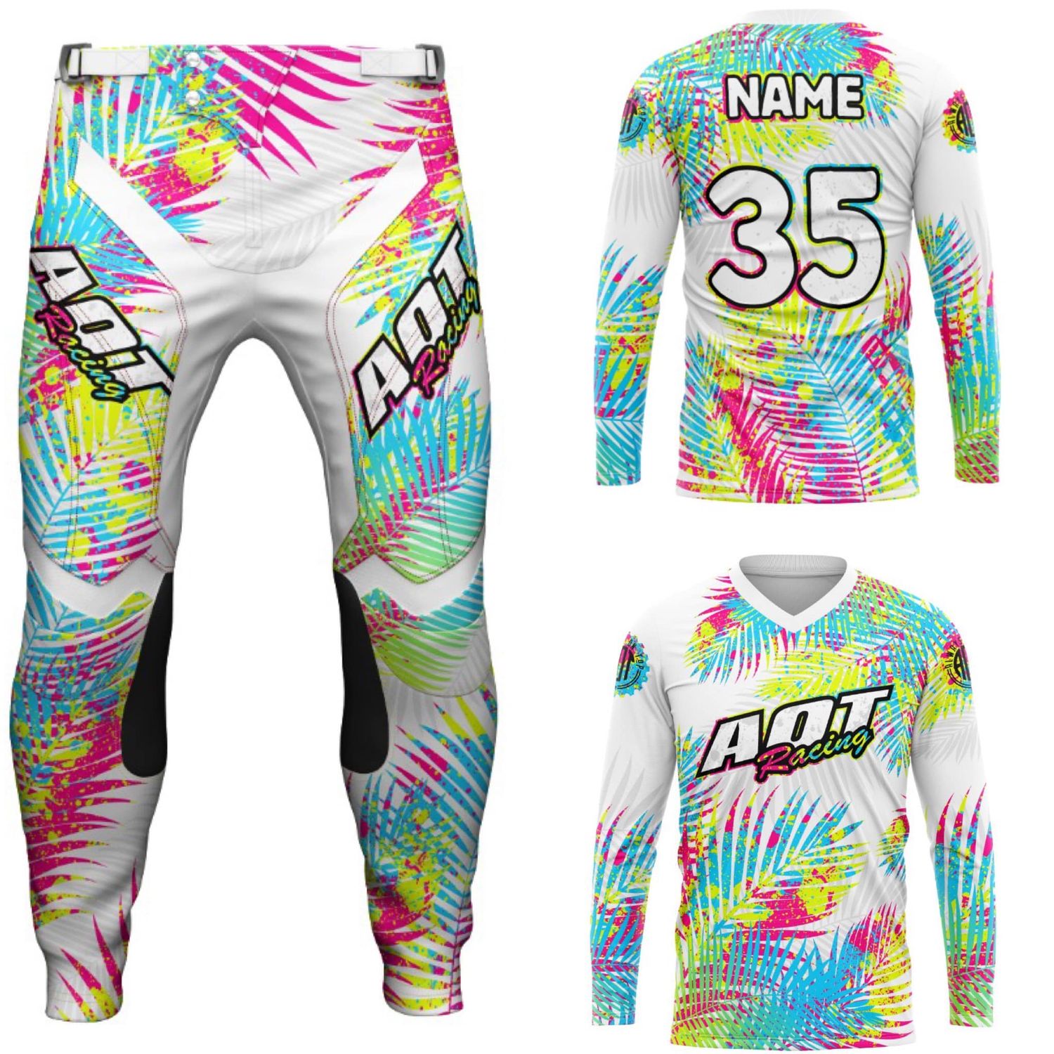 Neon Palms- YXL/Y28