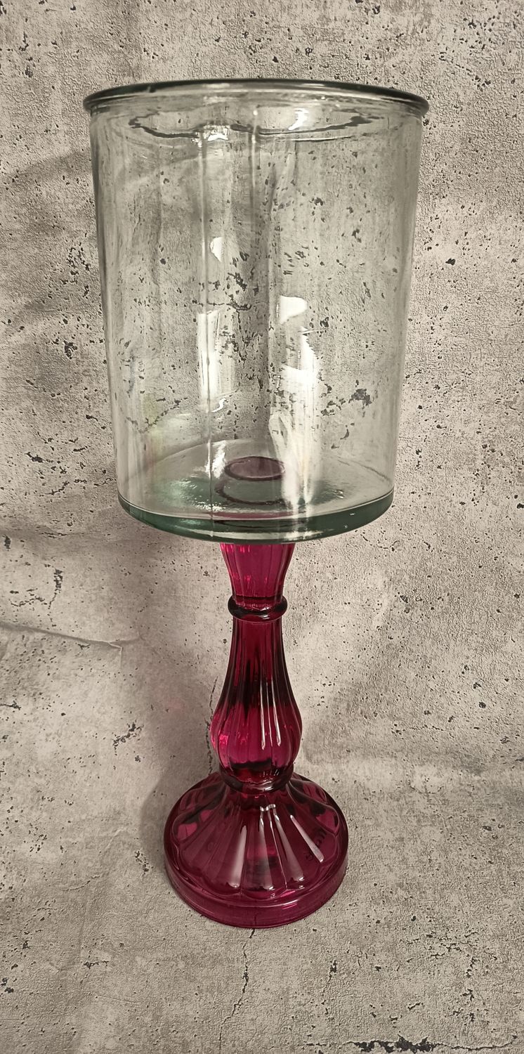 Windlicht Glas massiv