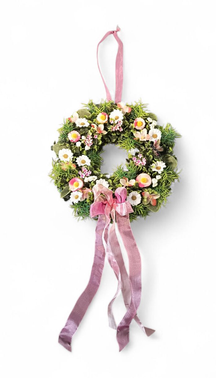 Kunstblumen Kranz 25cm Durchmesser