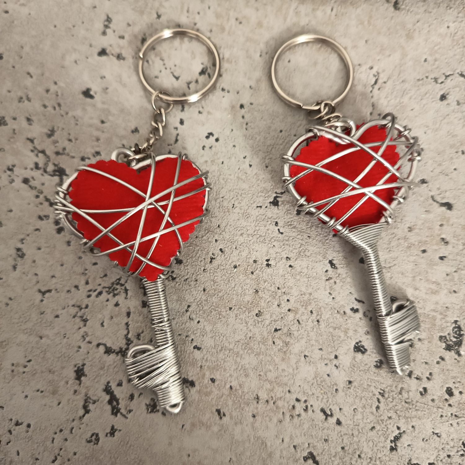 Portemonnaie und Schlüsselanhänger