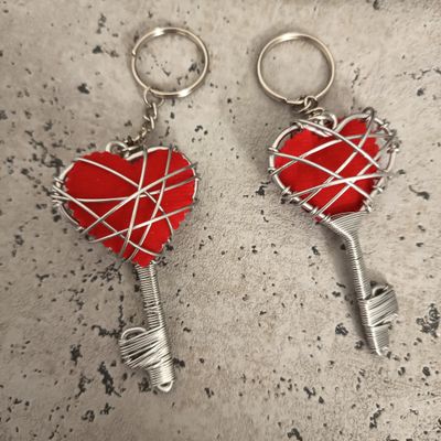 Portemonnaie und Schlüsselanhänger