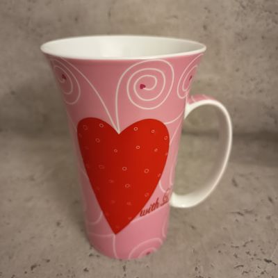 Herz Tasse 15cm hoch