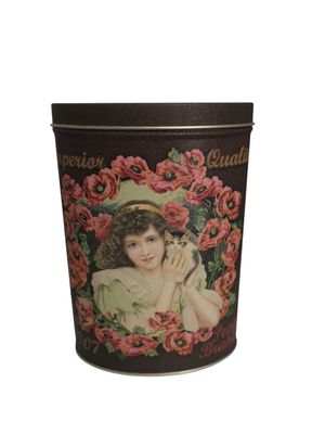 Dose im Vintage Stil 14x6cm