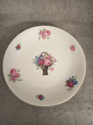 Edelstein Bavaria Porzellanteller Rosenmotiv Edelstein Bavaria Porzellanteller Rosenmotiv