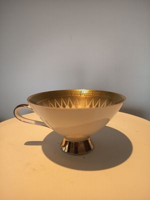 Vintage Teetasse von Winterling mit Golddekor Vintage Teetasse von Winterling mit Golddekor