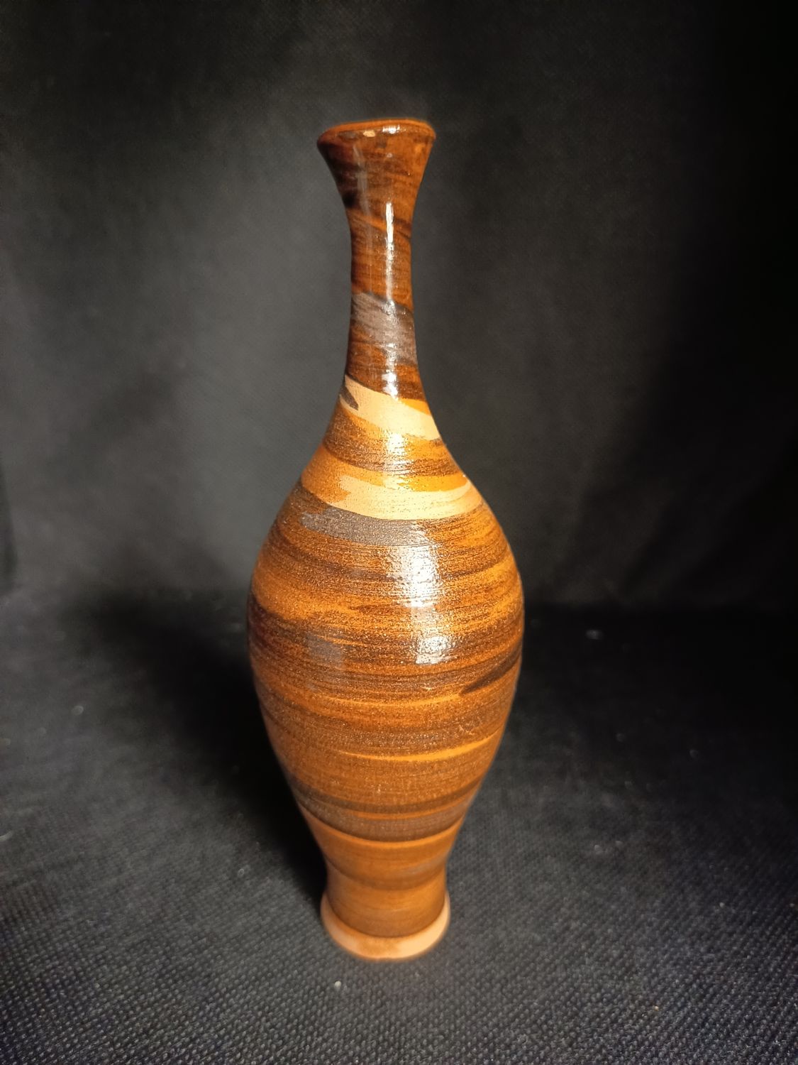 Ton Vase 18cm hoch Ton Vase 18cm hoch