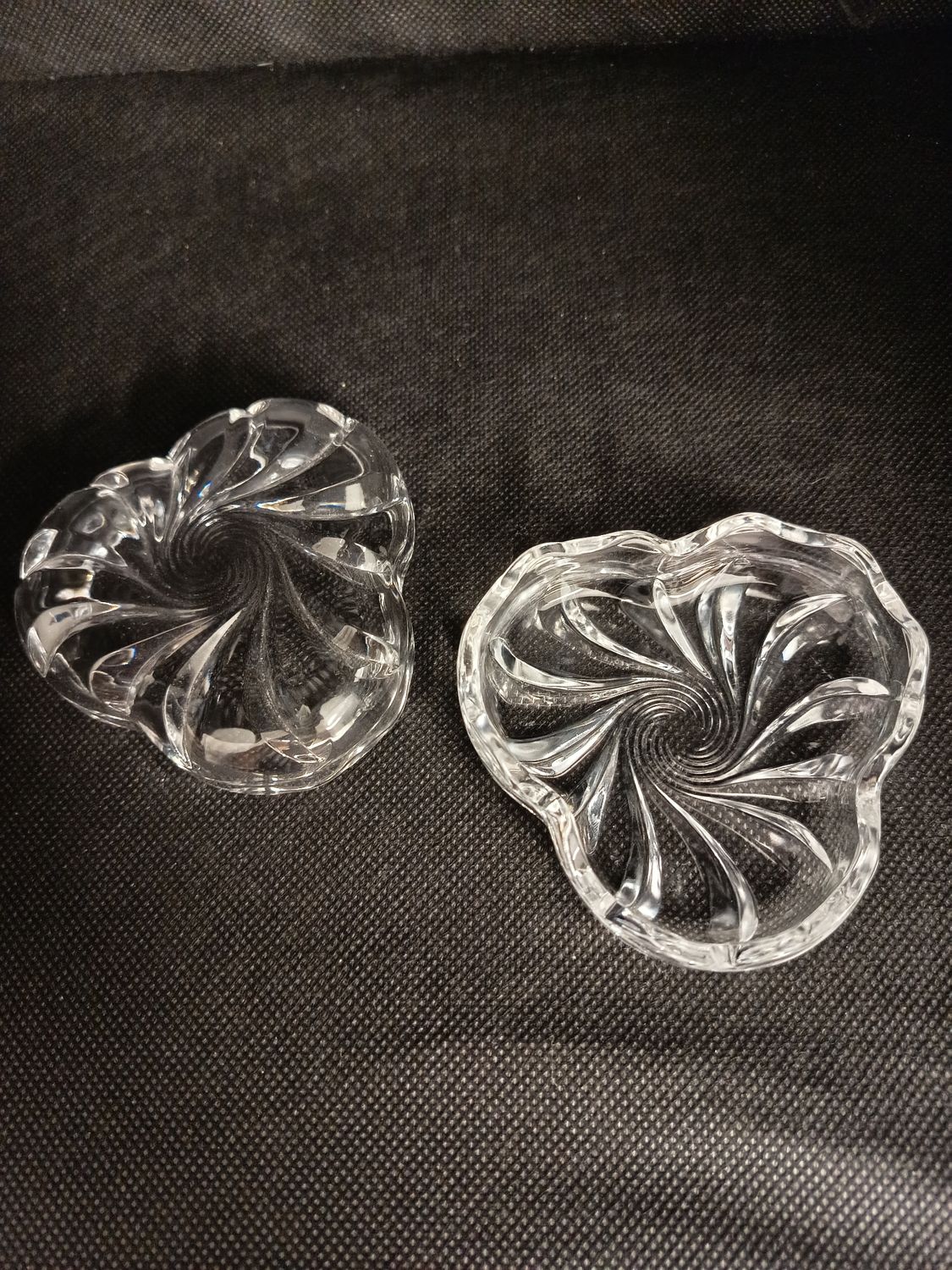 Glas Schale Klein mit Deckel 8cm Durchmesser