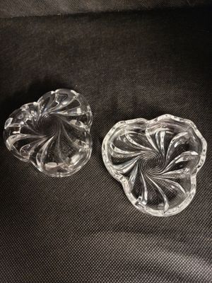 Glas Schale Klein mit Deckel 8cm Durchmesser