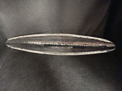 Glas Schale Schmal 38cm Lang